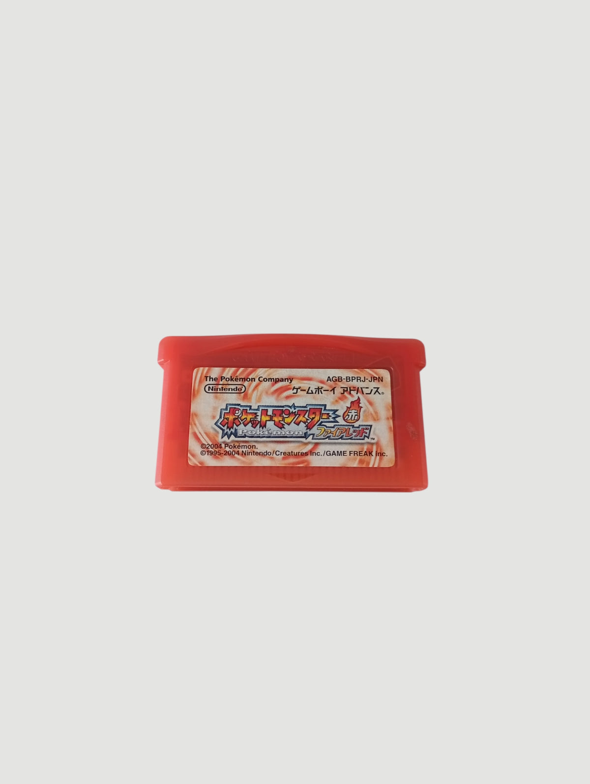 cartucho pokemon rojo fuego original japonés game boy advance