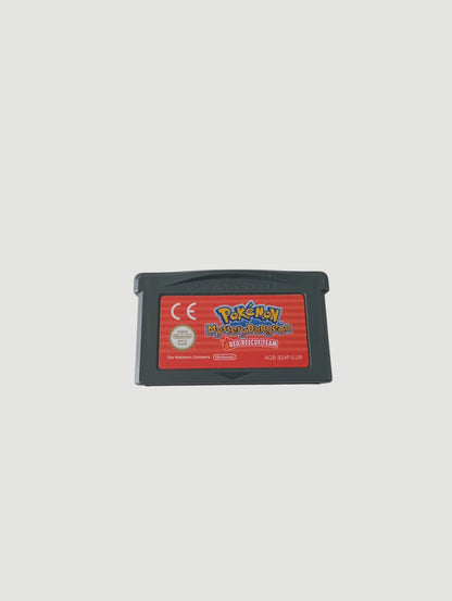 cartucho pokemon mundo misterioso equipo de rescate rojo original español game boy advance