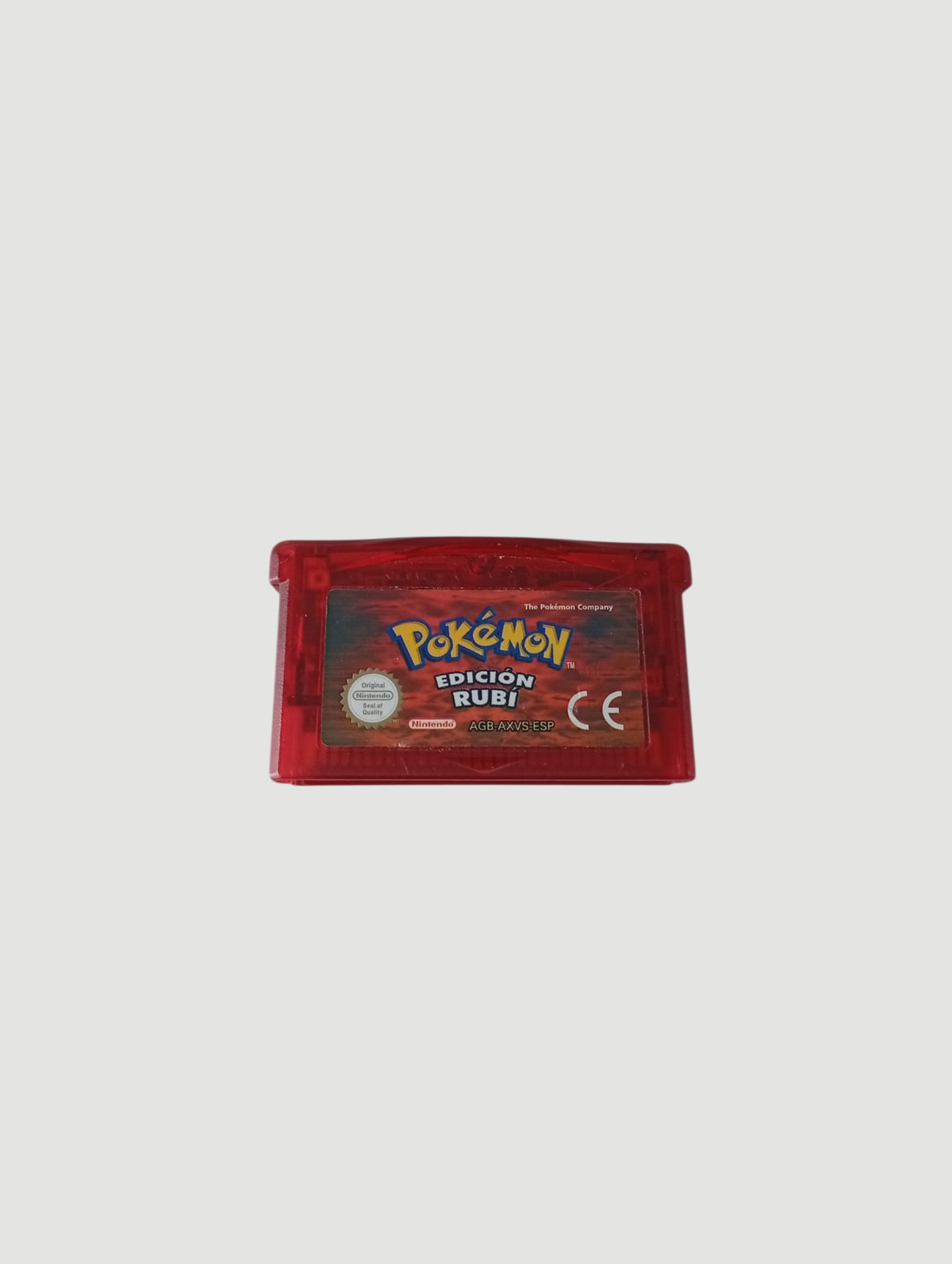 cartucho pokemon rubi original español game boy advance