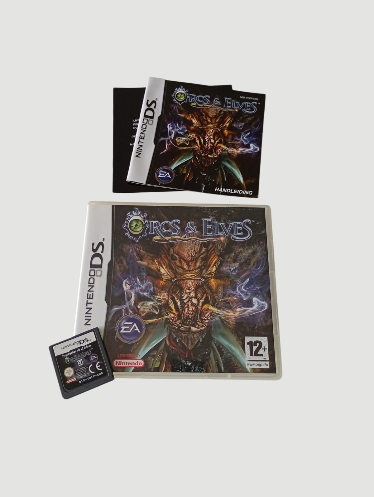 orcs y elves original español nintendo ds