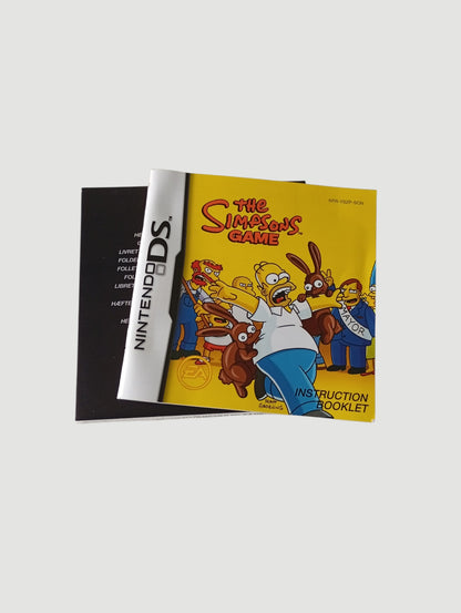 los simpsons game original europeo nintendo ds