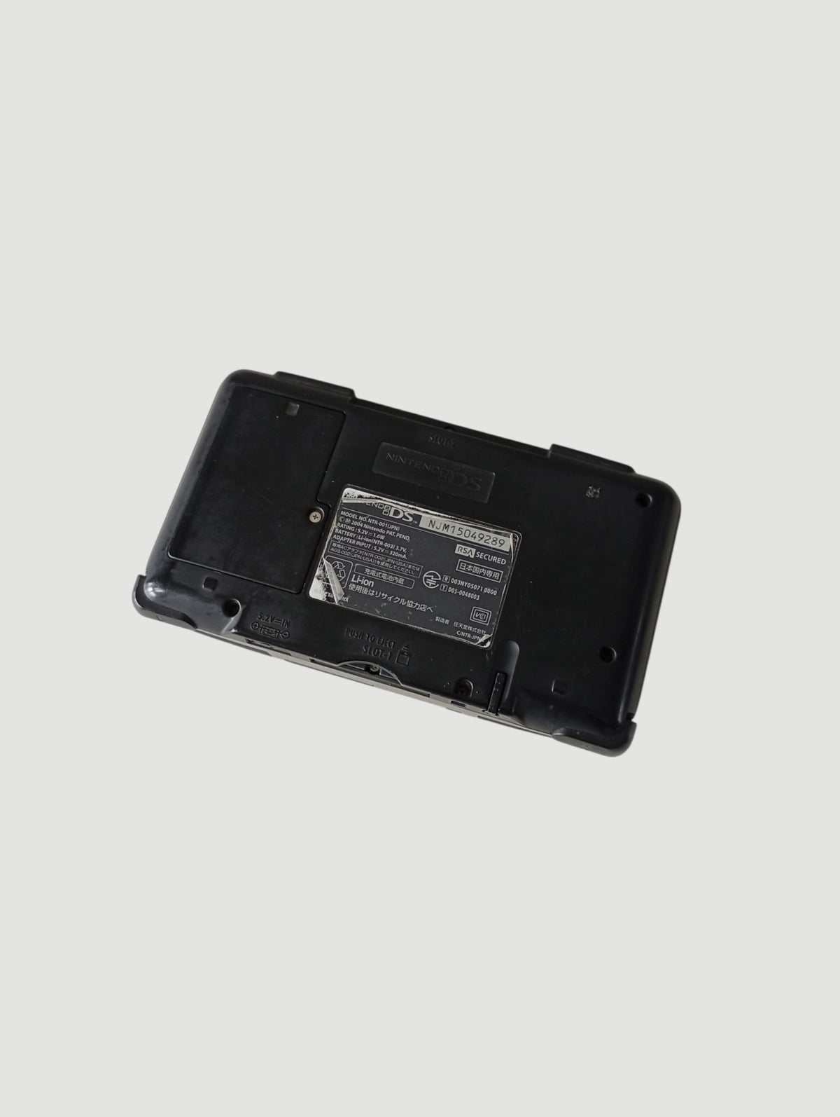consola nintendo ds fat grafito