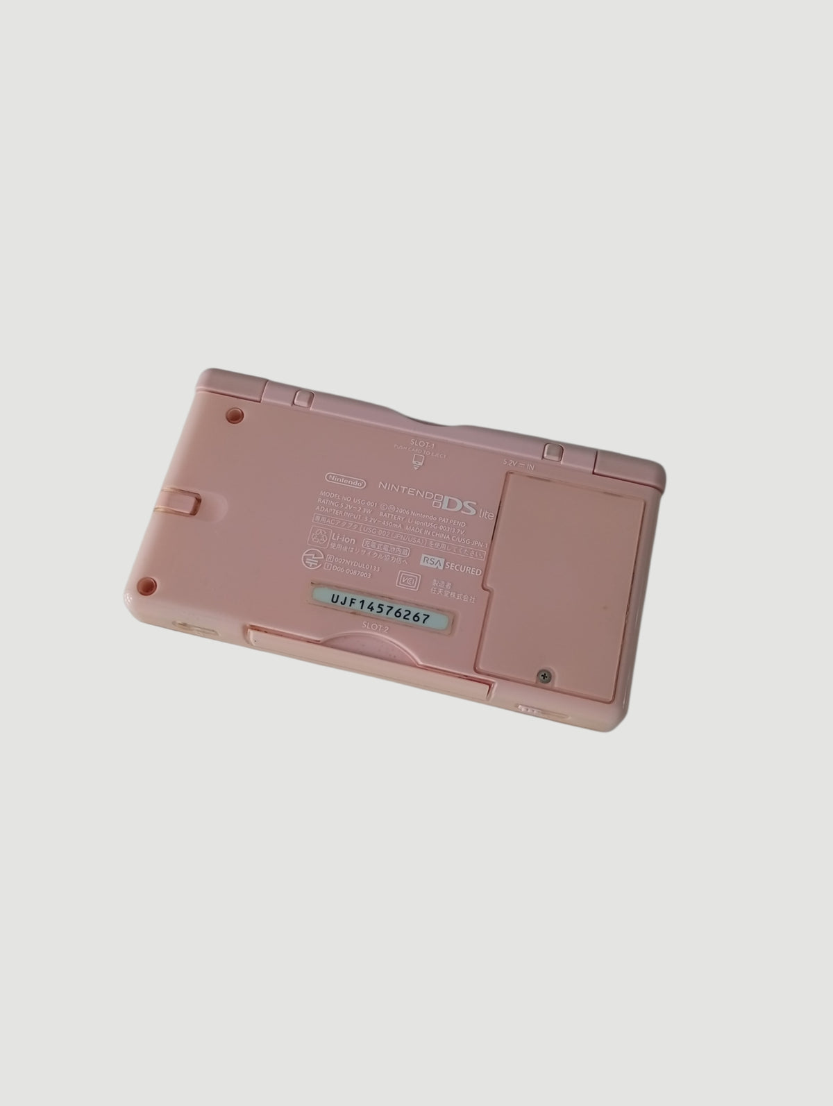 consola nintendo ds lite rosada
