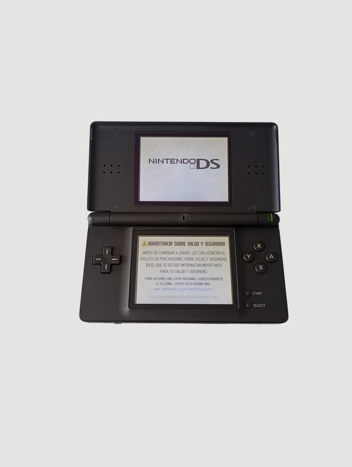 consola nintendo ds lite azul negra