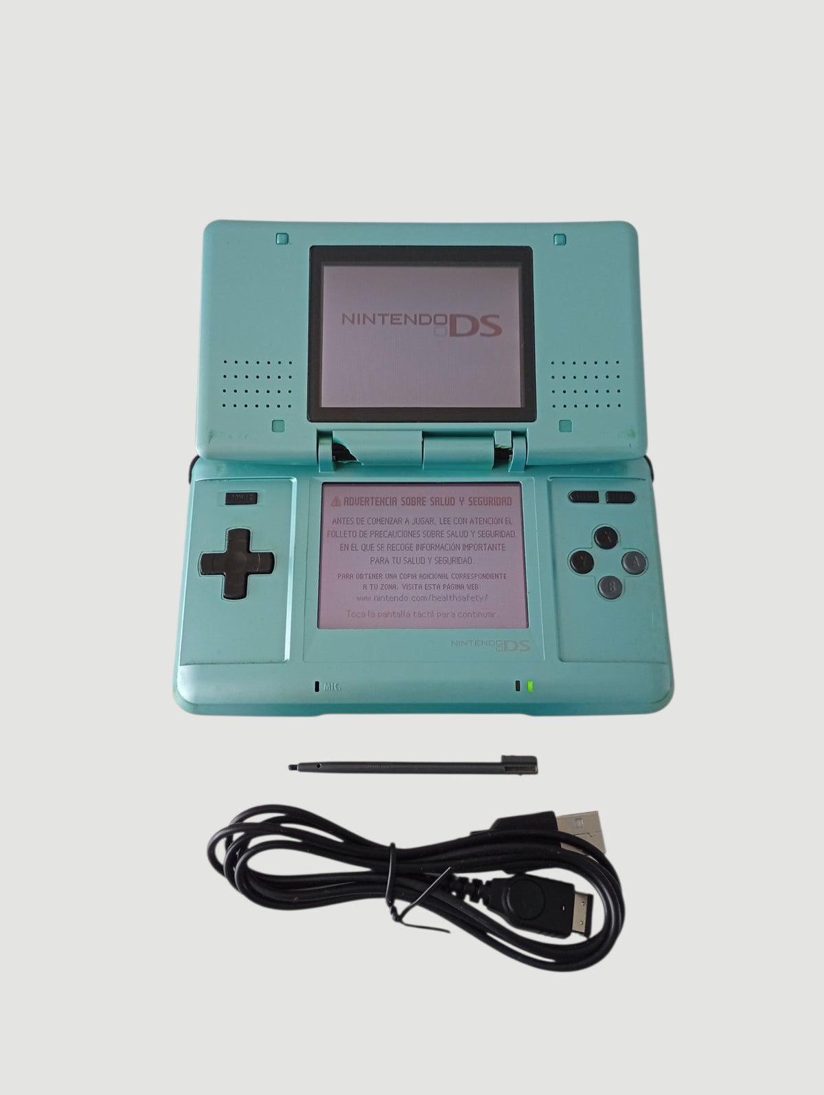 consola nintendo ds fat turquesa