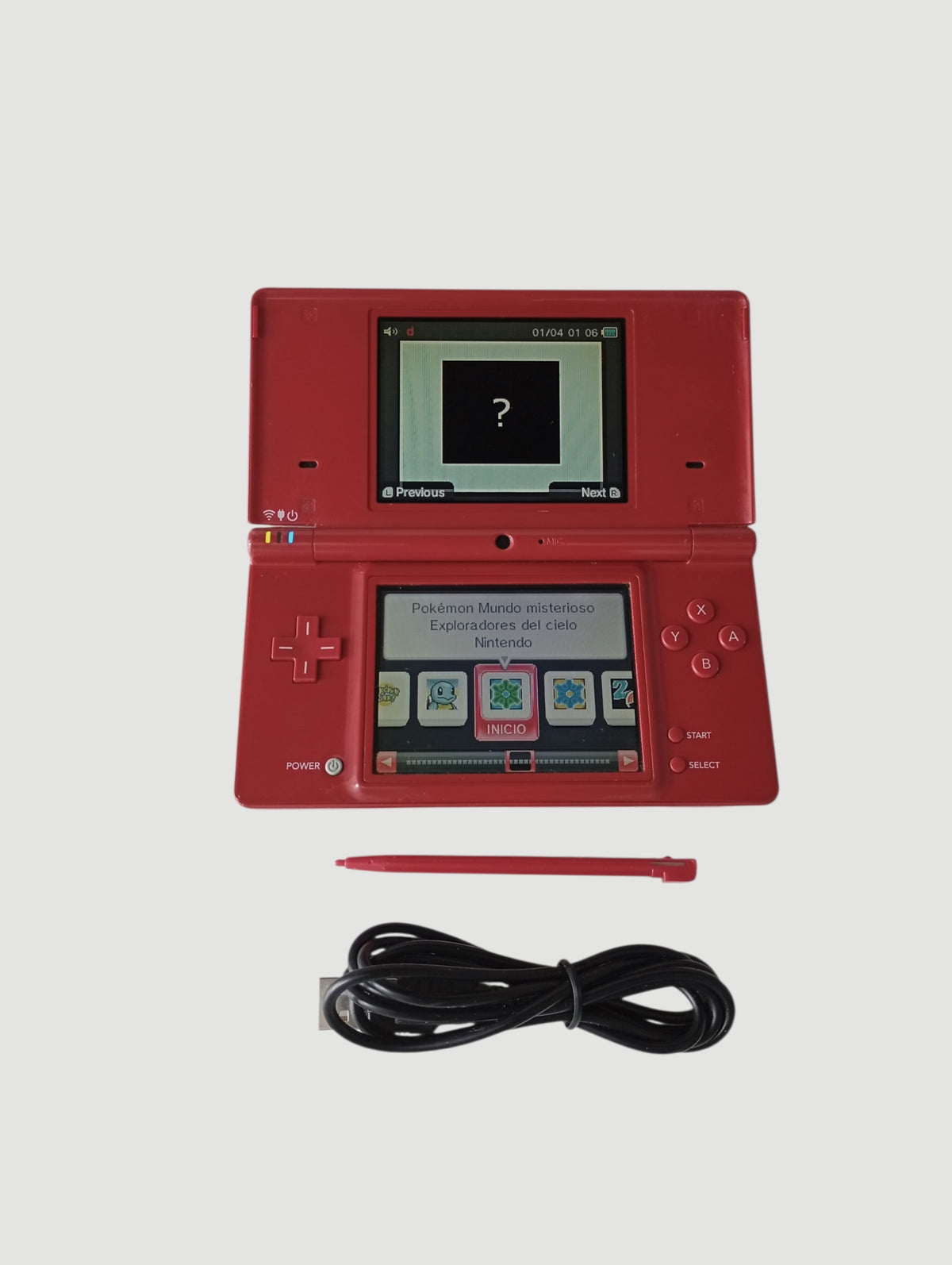consola nintendo dsi roja liberada en micro sd 32 gb