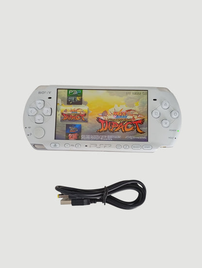 consola psp 3000 blanca liberada en micro sd 32 gb
