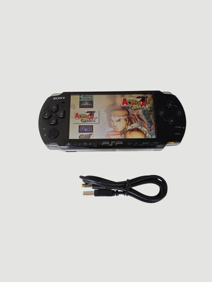 consola psp 3000 negra liberada en micro sd 32 gb