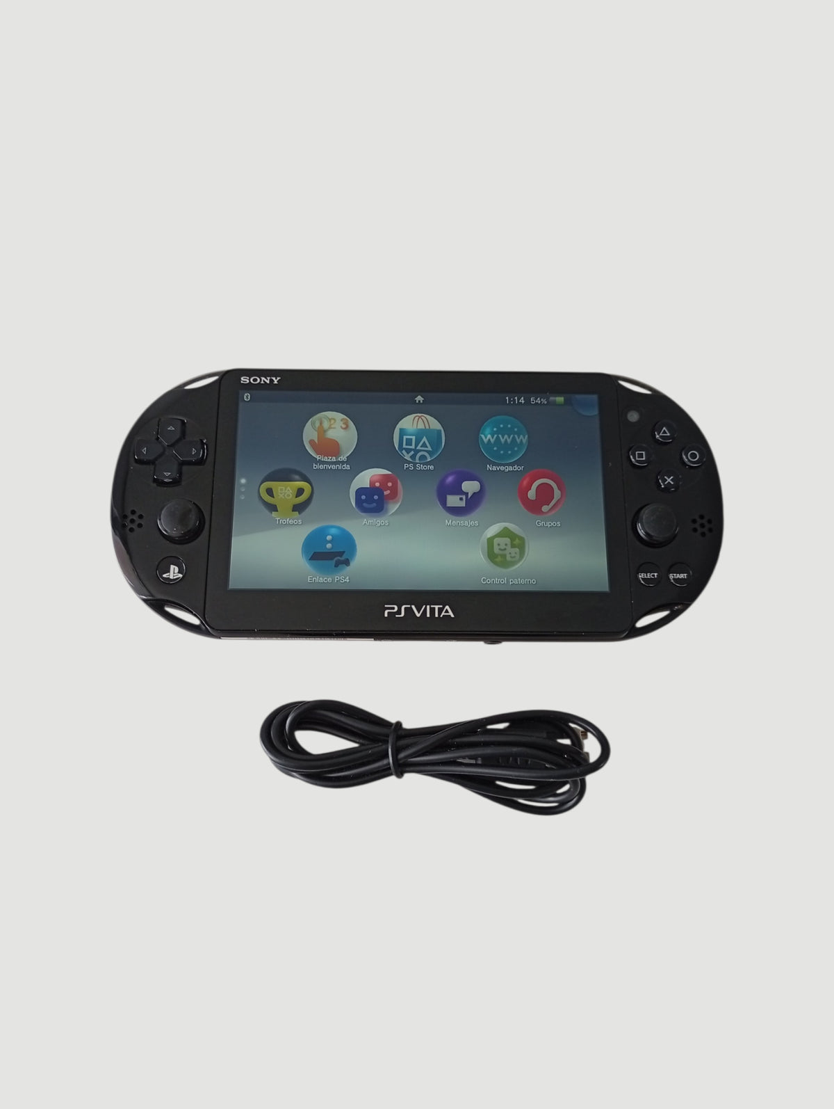 consola psvita slim black liberada en micro sd 32 gb