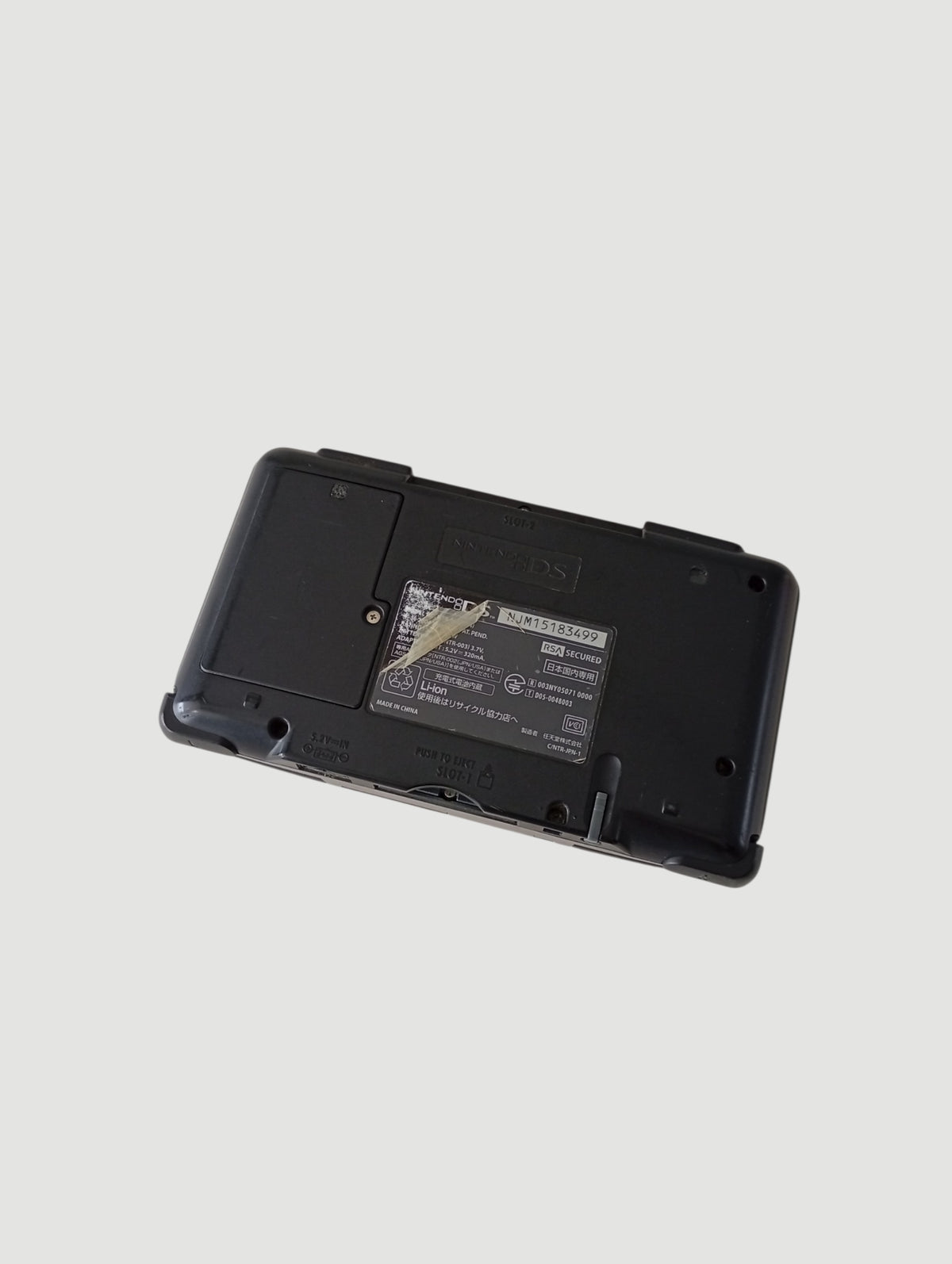 consola nintendo ds fat grafito en caja