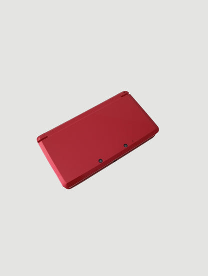 consola nintendo 3ds old roja en caja liberada en micro sd 32 gb