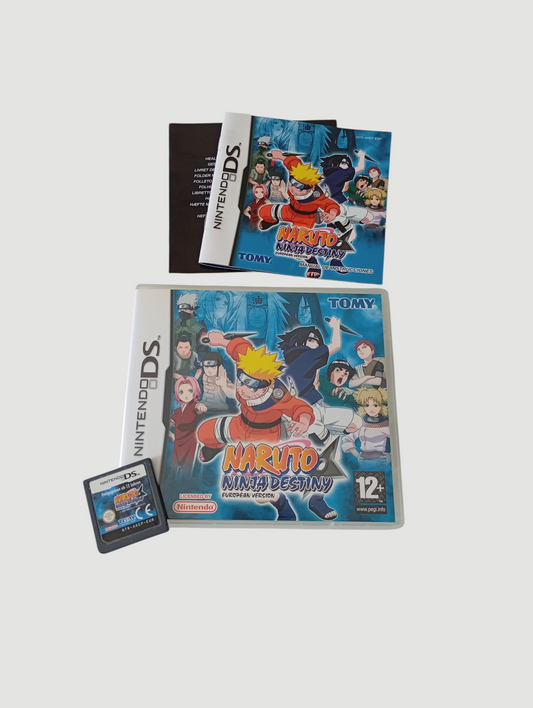 naruto ninja destiny original español nintendo ds
