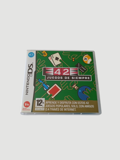 42 juegos de siempre original español nintendo ds