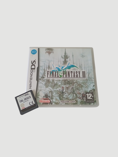 final fantasy III original español nintendo ds