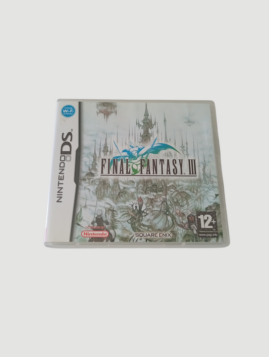 final fantasy III original español nintendo ds