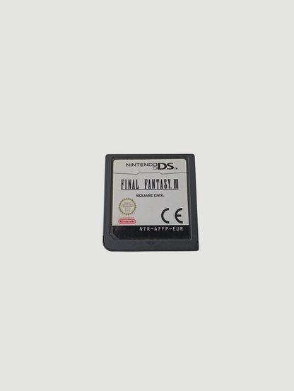 final fantasy III original español nintendo ds