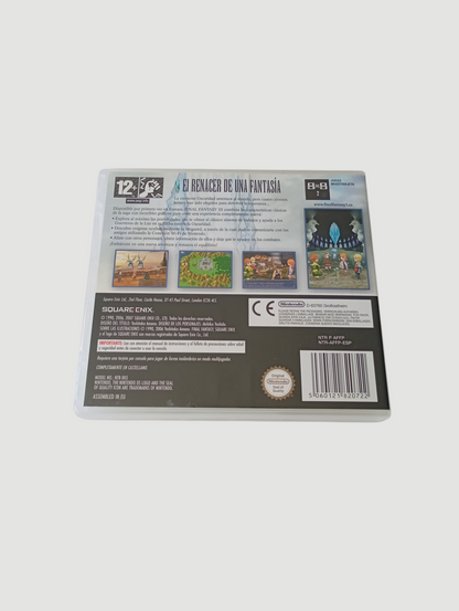 final fantasy III original español nintendo ds