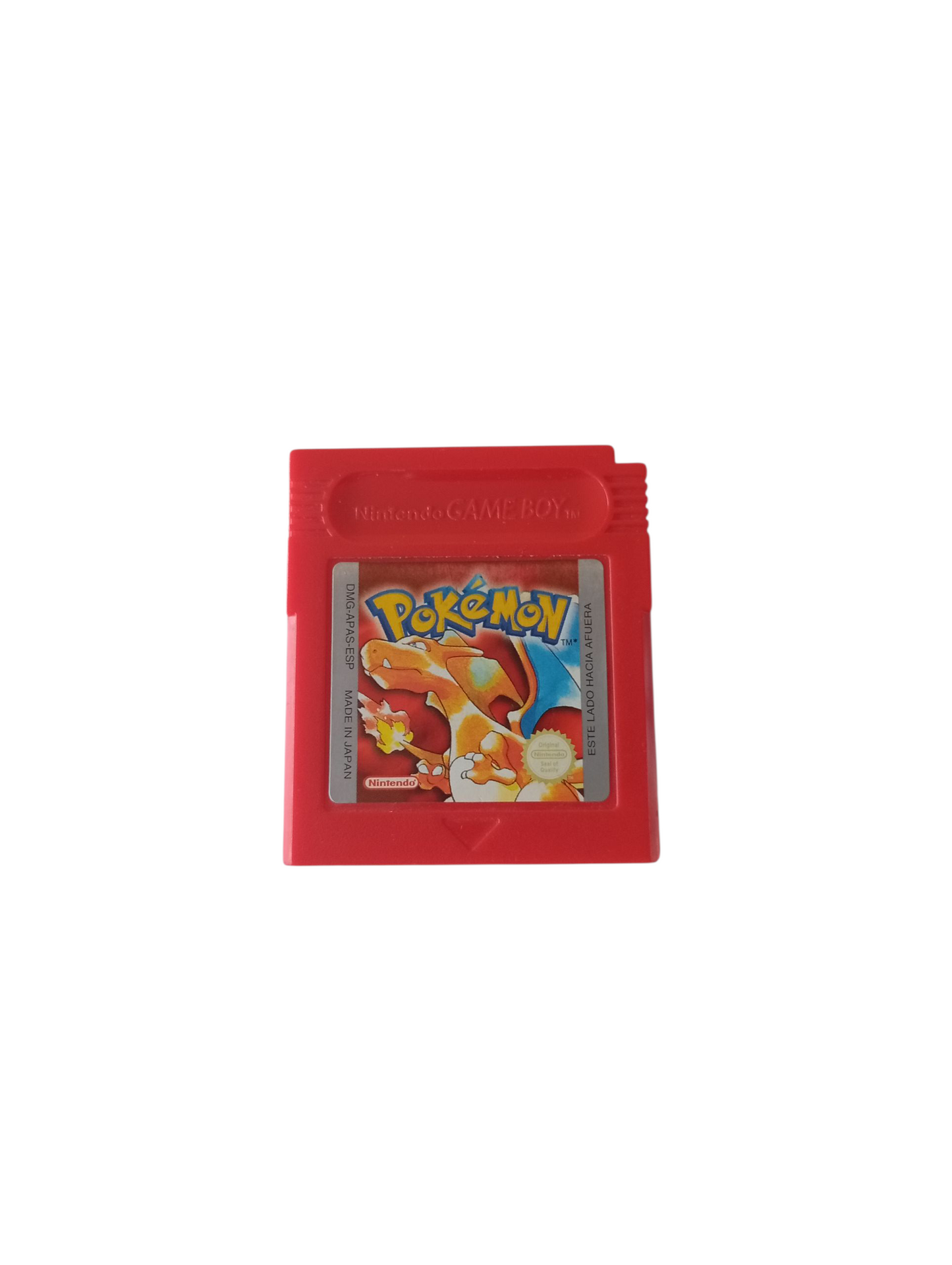 cartucho pokemon rojo español