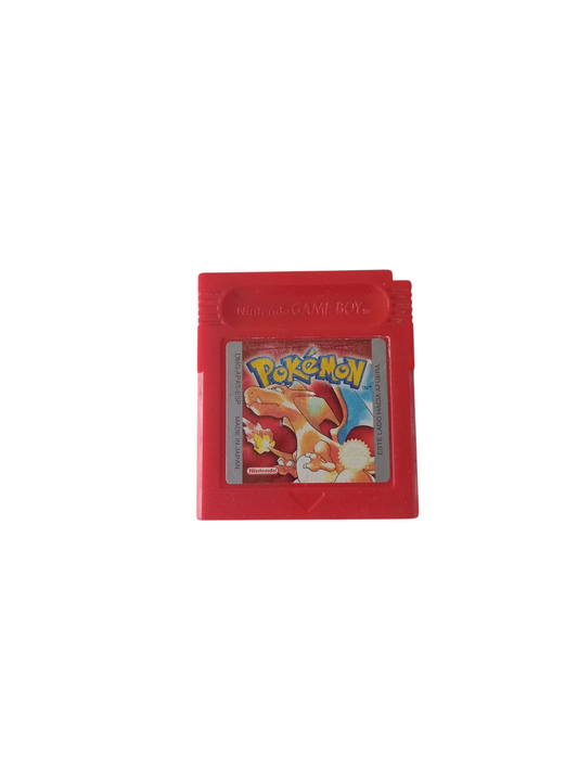 cartucho pokemon rojo español