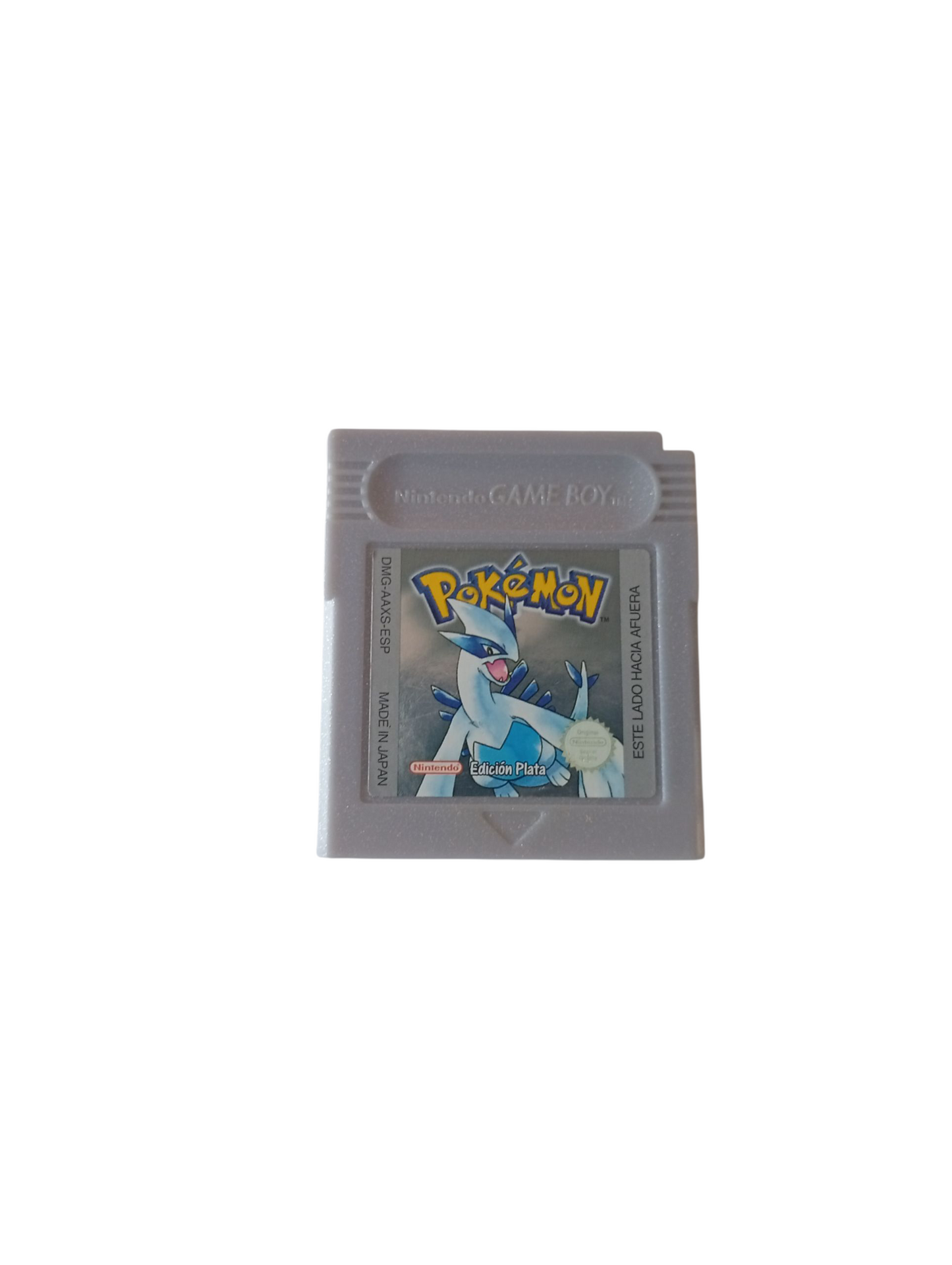 cartucho pokemon plata español