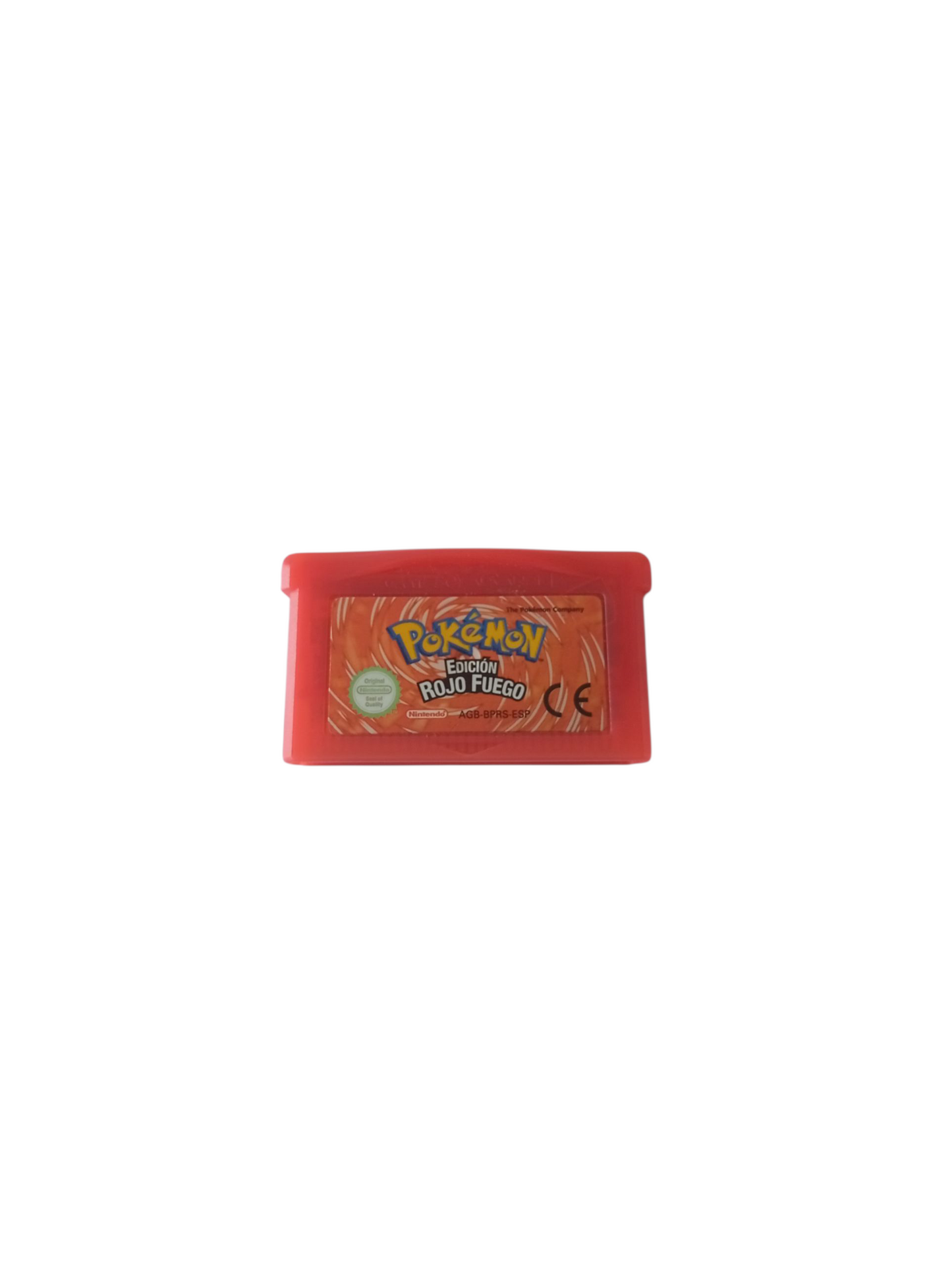 cartucho pokemon rojo fuego español