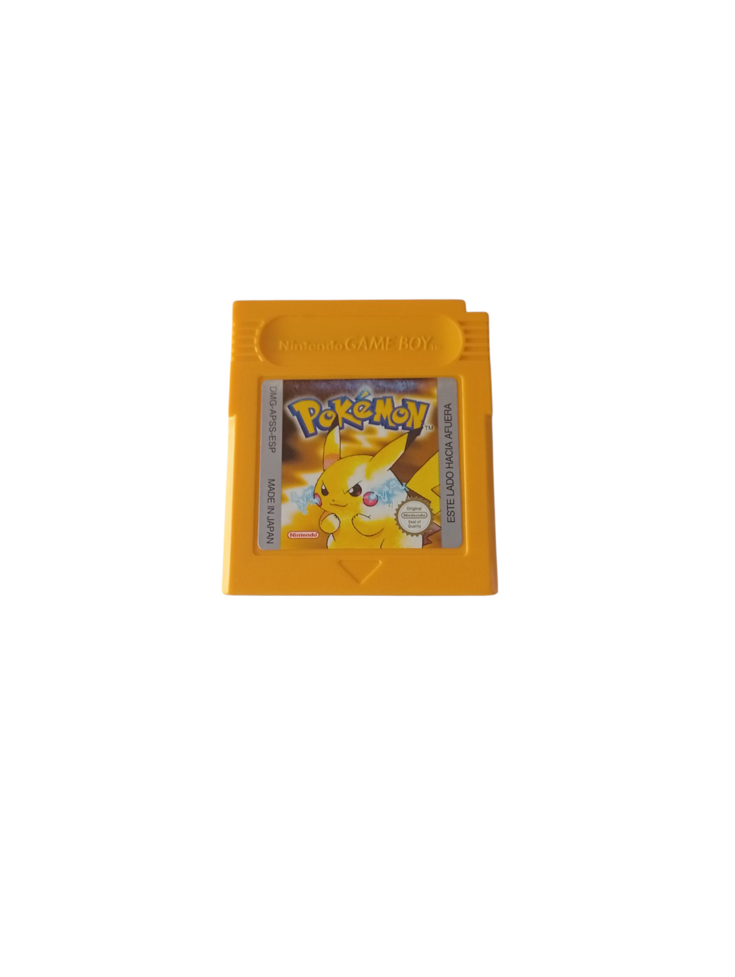 cartucho pokemon amarillo español