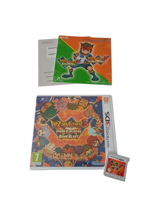 inazuma eleven 3 fuego explosivo español