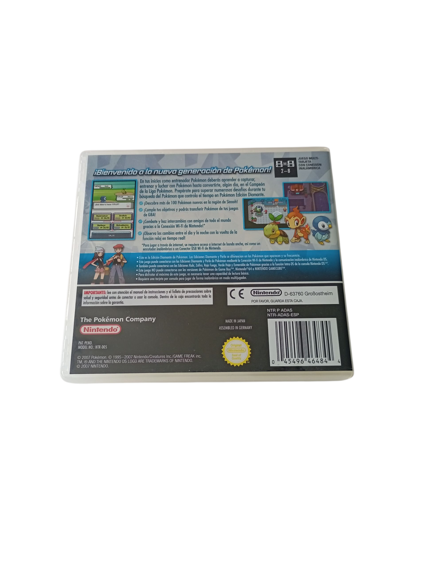 Pokémon edición diamante español