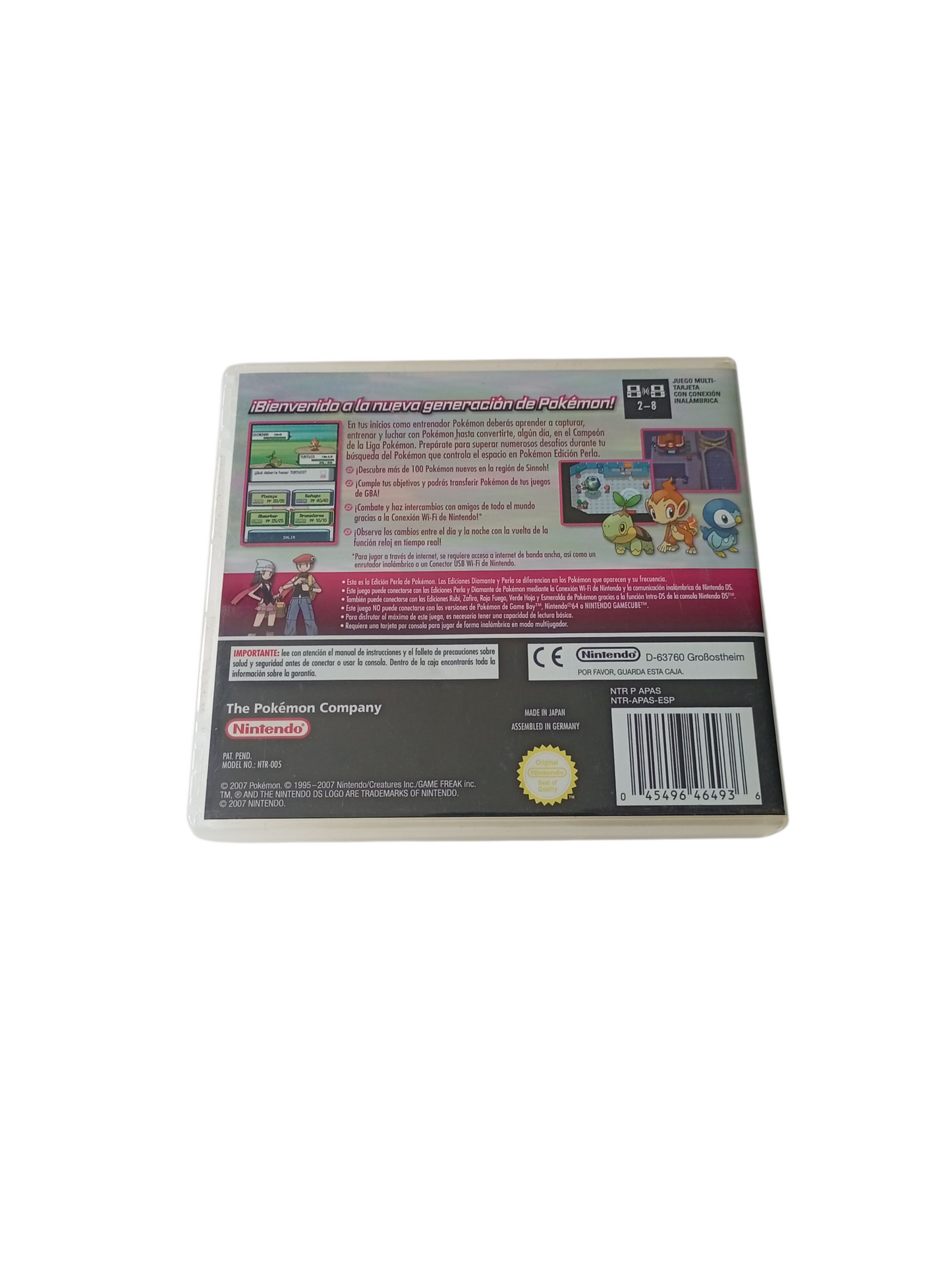 Pokémon edición perla español