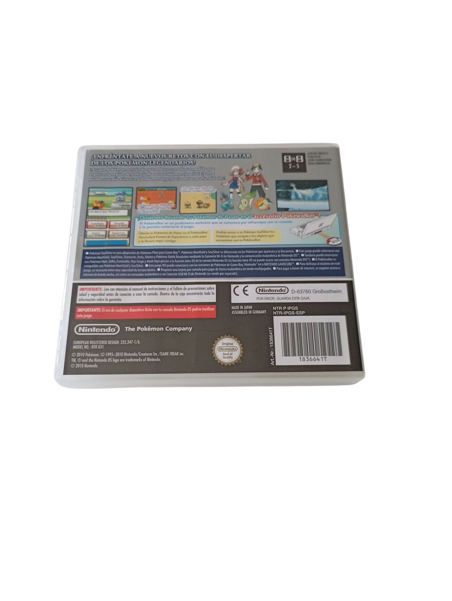 Pokémon edición plata soulsilver español