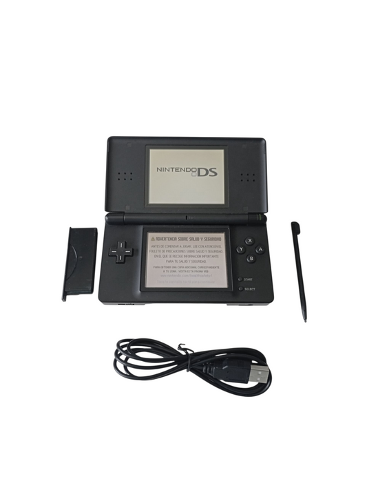 consola nintendo ds lite negra