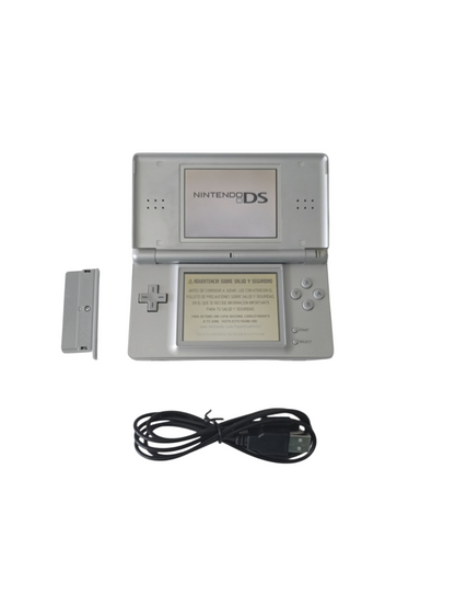 consola nintendo ds lite plateada