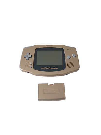 consola game boy advance dorada