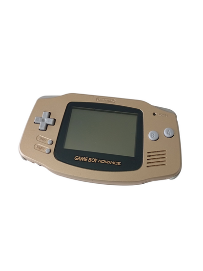 consola game boy advance dorada
