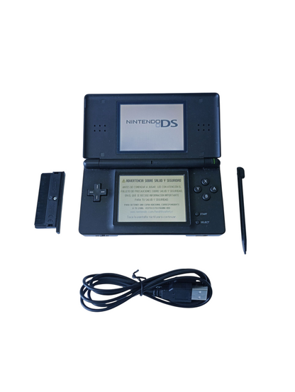 consola nintendo ds lite negra