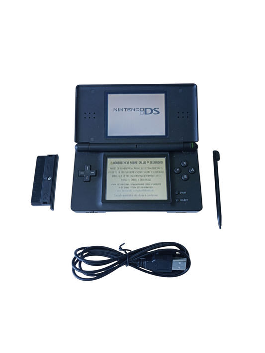 consola nintendo ds lite negra