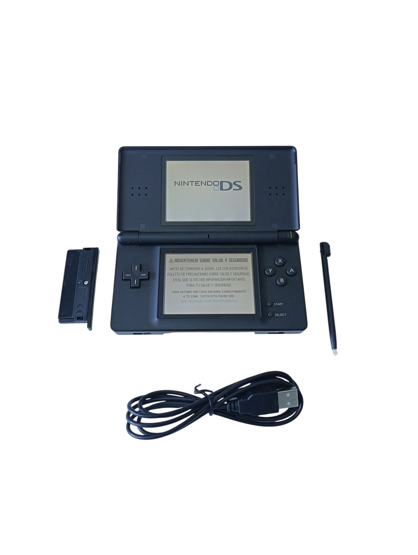 consola Nintendo ds lite negra