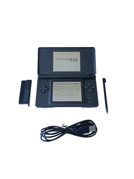 consola Nintendo ds lite negra