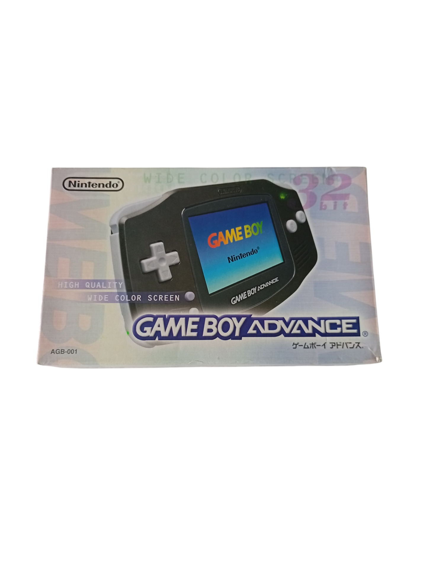consola game boy advance en caja negra