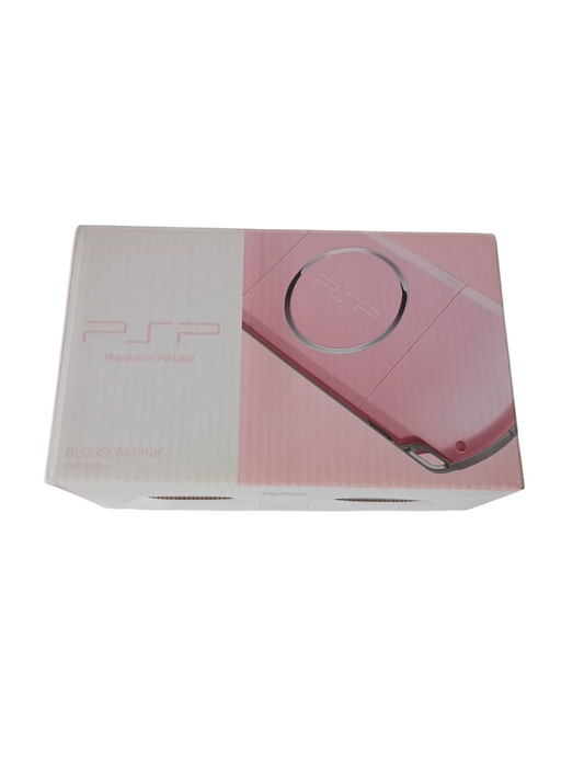 consola psp 3000 en caja rosada
