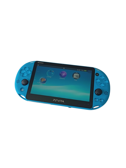 consola ps vita aqua blue en caja