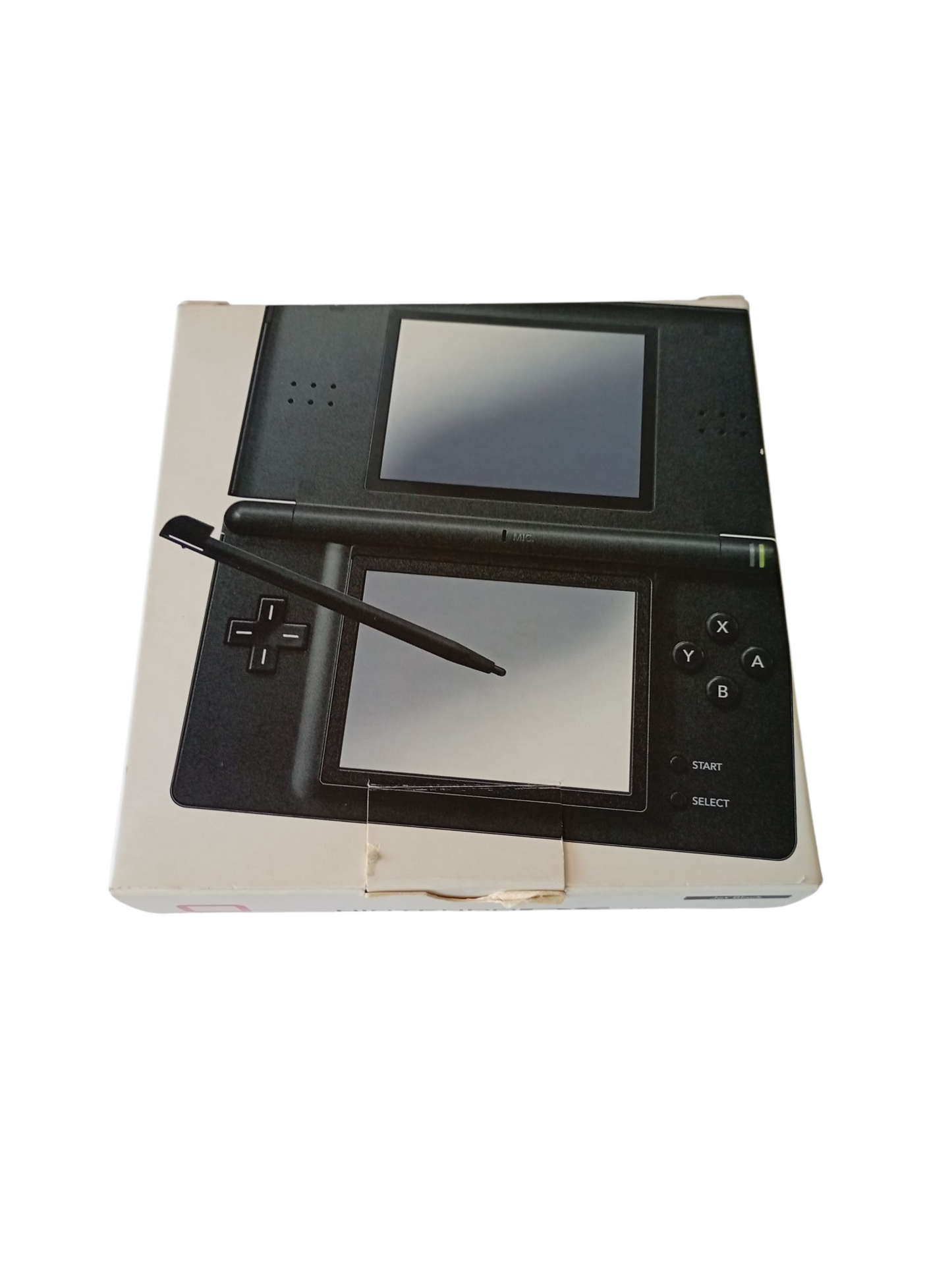 consola nintendo ds lite negra en caja