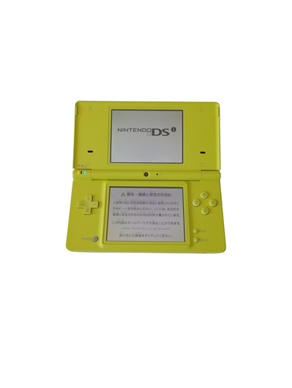 consola Nintendo dsi limon en caja