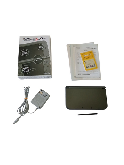 consola new 3ds xl black metallic en caja