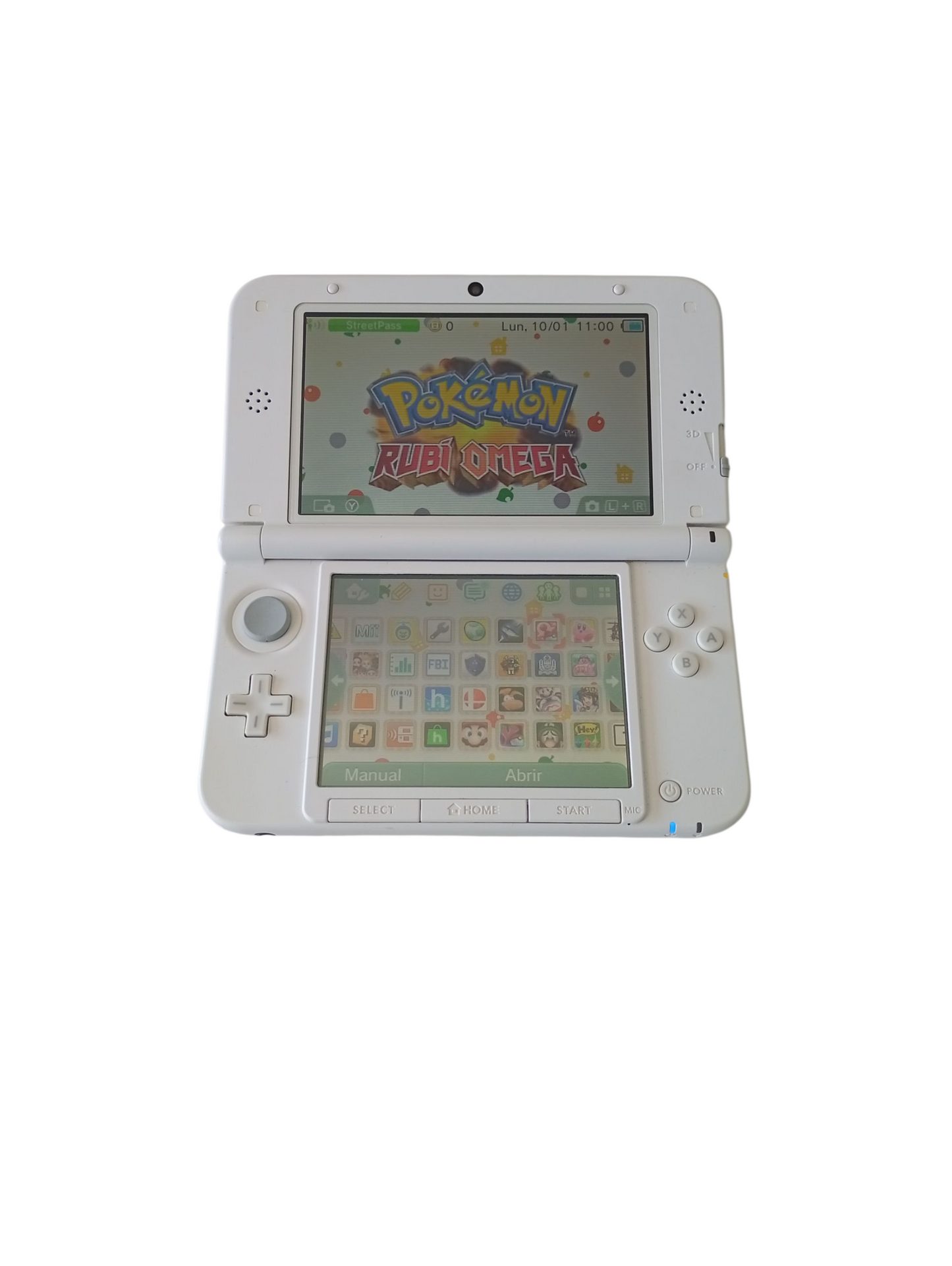 consola Nintendo 3ds xl old white special pack liberada