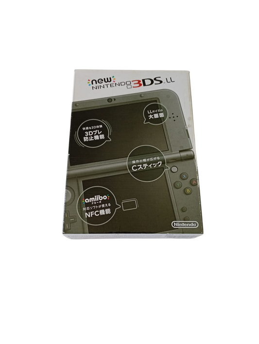 consola new 3ds xl black metallic en caja