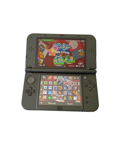 consola new 3ds xl black metallic en caja