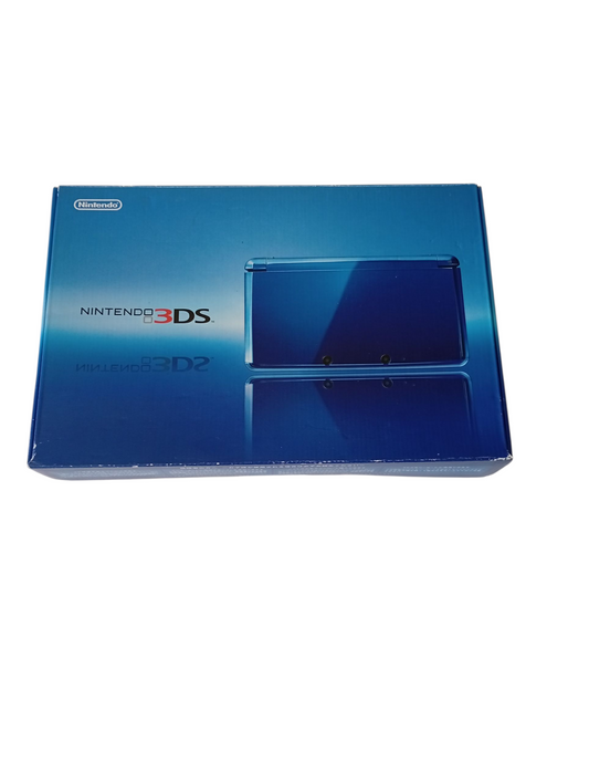 consola 3ds old cobalt blue en caja