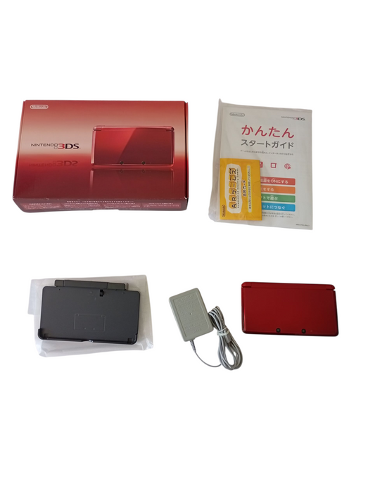 consola 3ds old flare red en caja