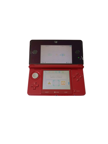 consola 3ds old flare red en caja